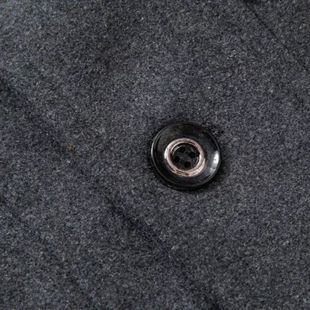 Manteau homme à col montant