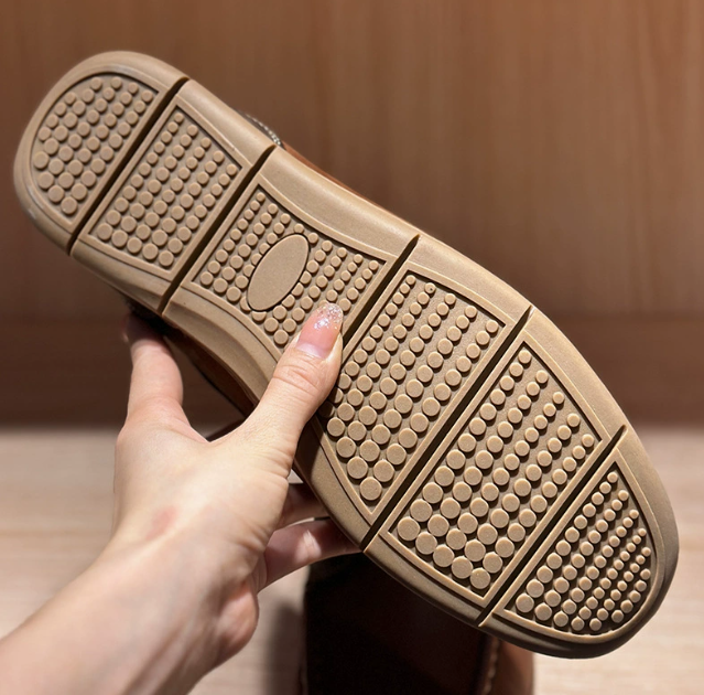 Mocassins homme à couture apparente