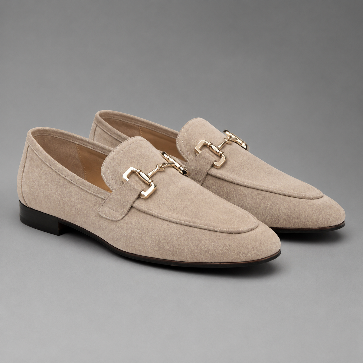Mocassins homme à boucle