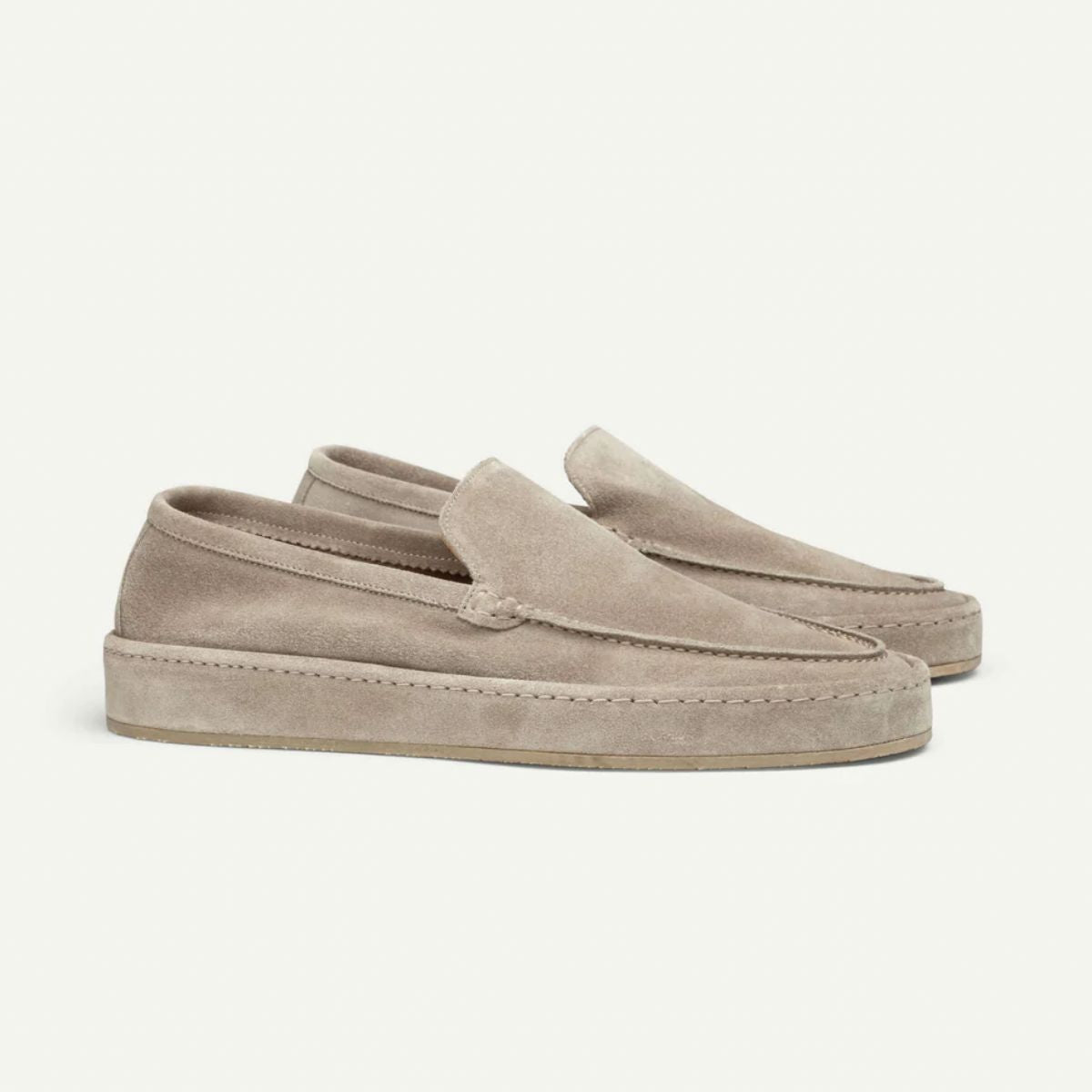 Mocassins homme à bout arrondi