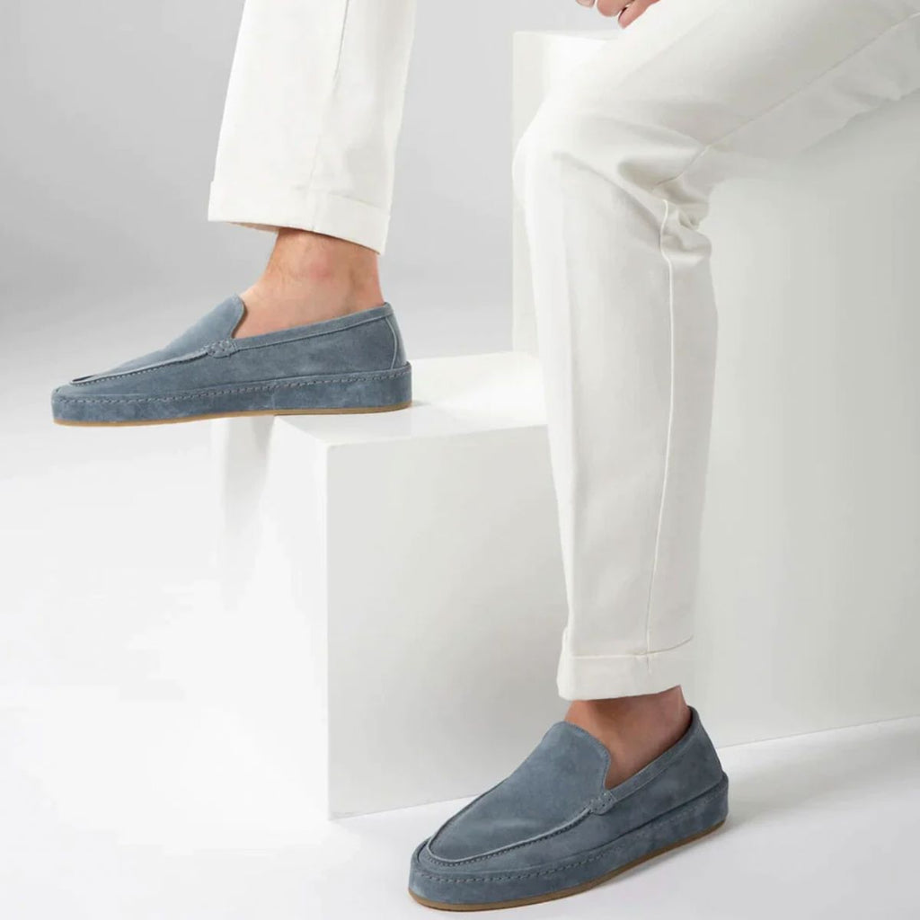 Mocassins homme à bout arrondi