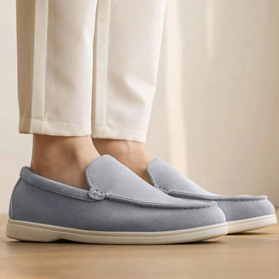 Mocassins homme à bout rond