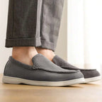 Mocassins homme à bout rond