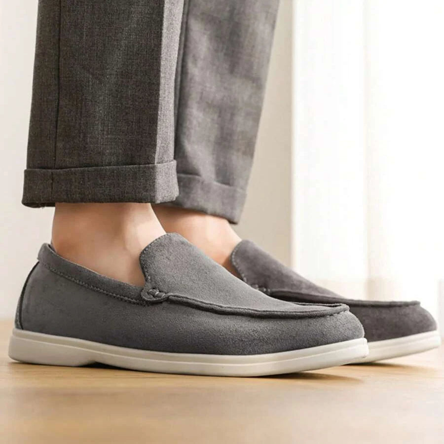Mocassins homme à bout rond