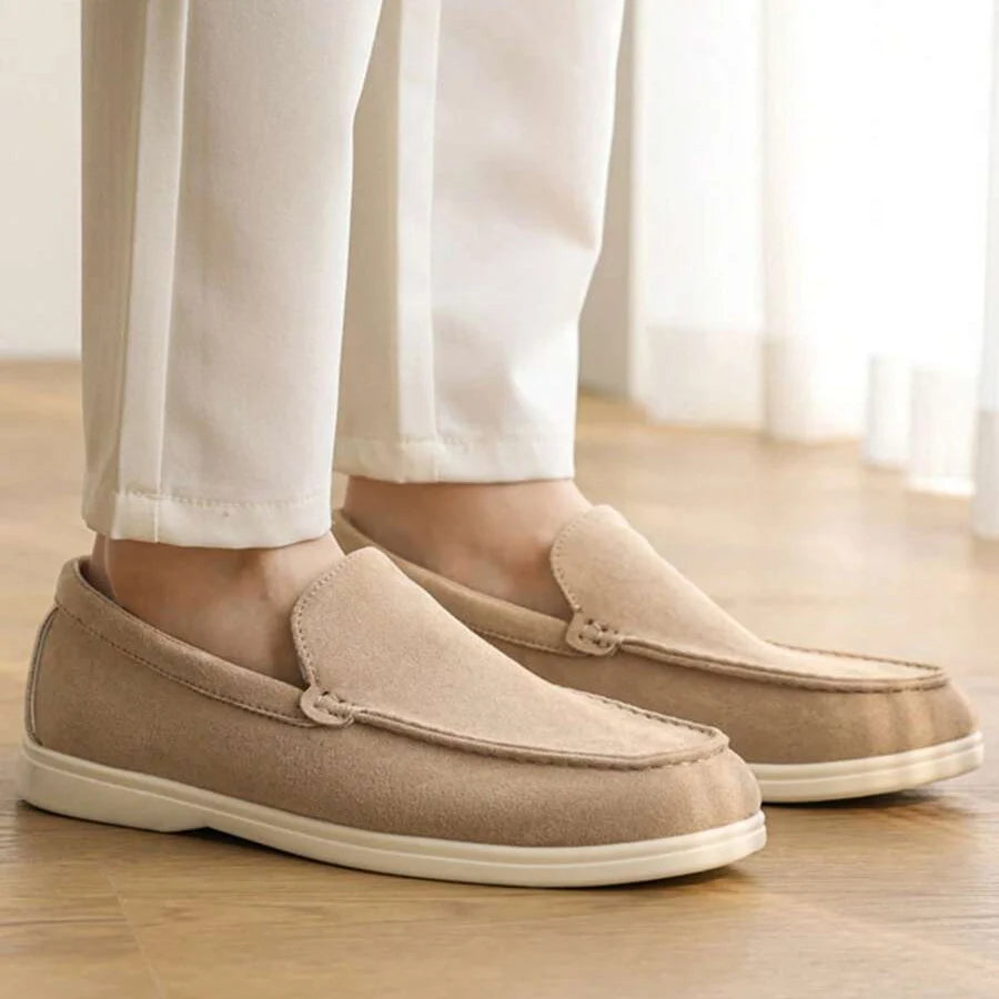 Mocassins homme à bout rond