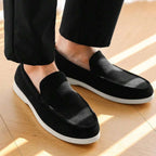 Mocassins homme à bout rond