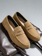 Mocassins homme à bride