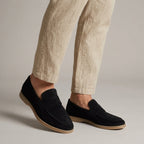 Mocassins homme à bride