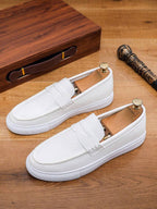 Mocassins homme à bride classique