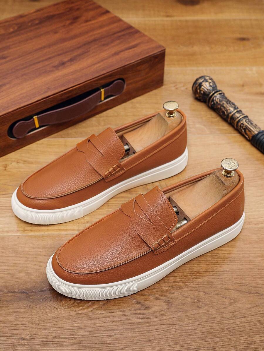 Mocassins homme à bride classique