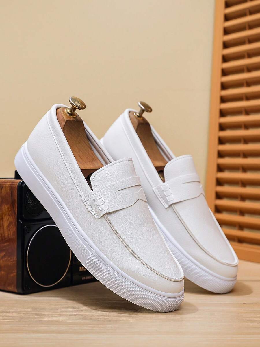 Mocassins homme à bride classique