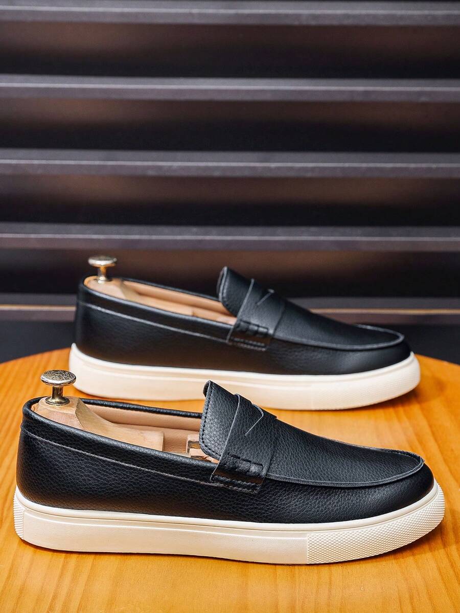 Mocassins homme à bride classique