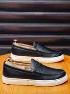 Mocassins homme à bride classique