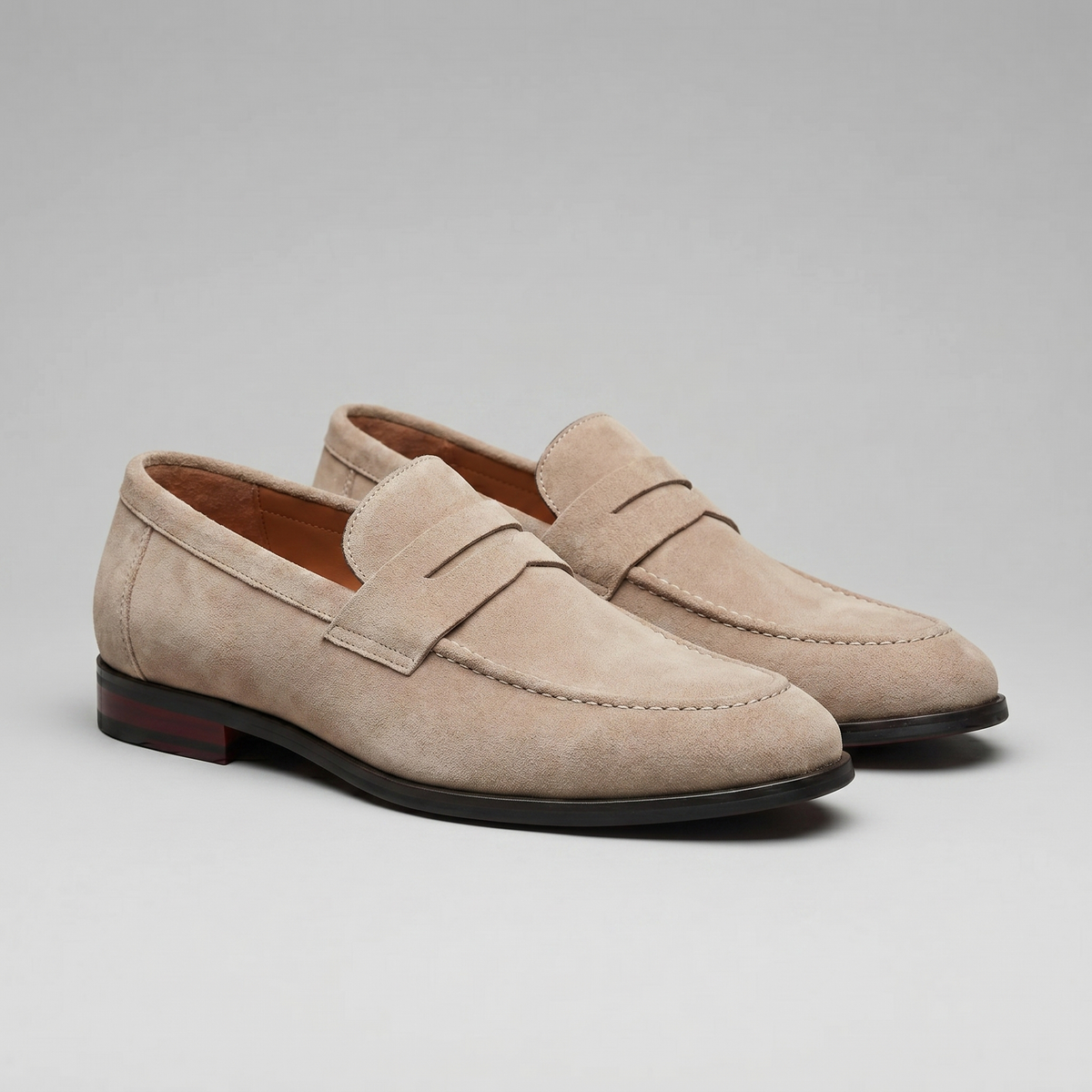 Mocassins homme à bride cousue