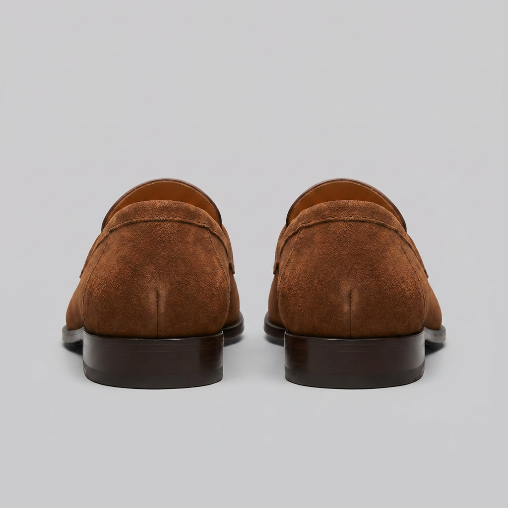 Mocassins homme à bride cousue