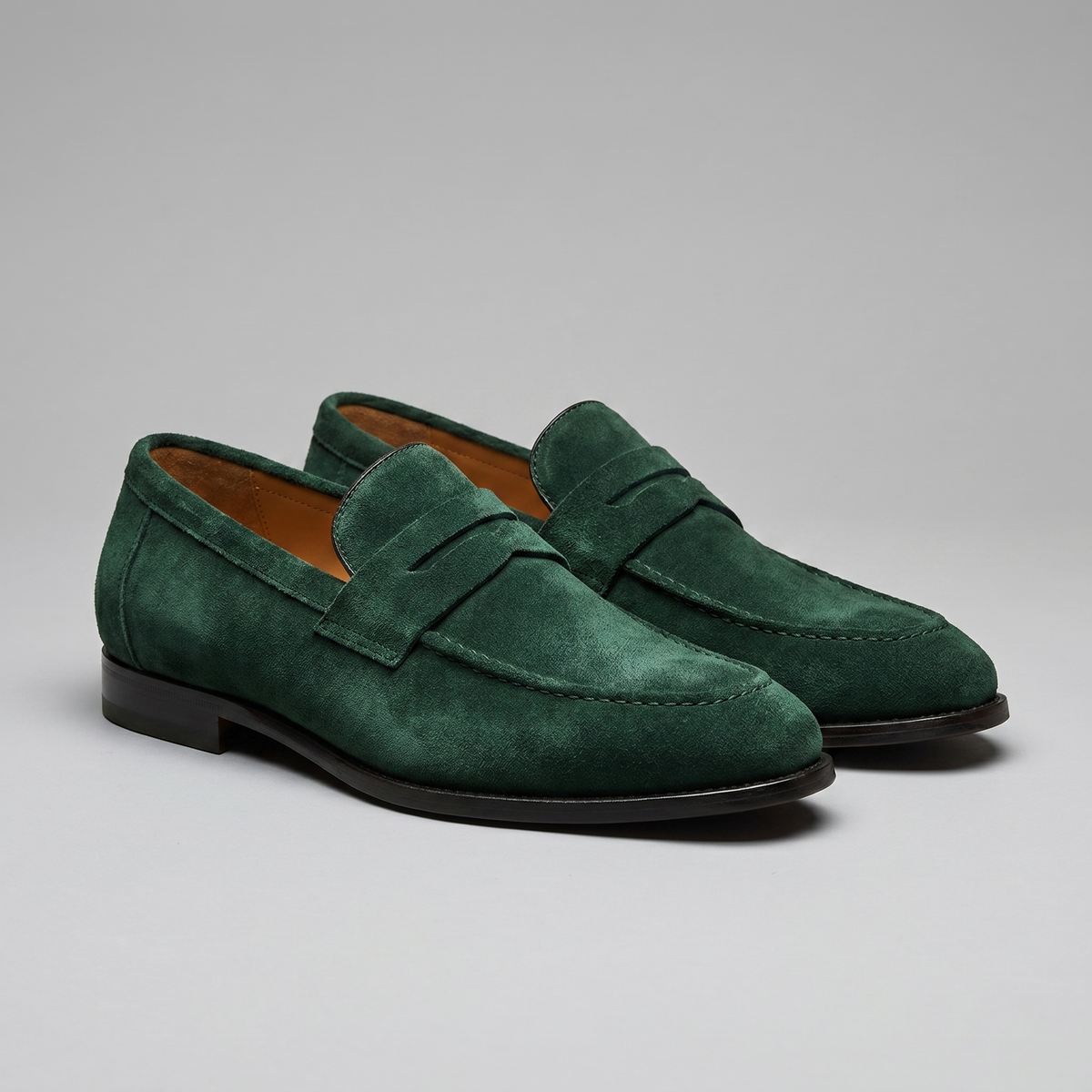 Mocassins homme à bride cousue