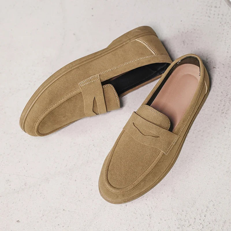 Mocassins homme à semelle basse