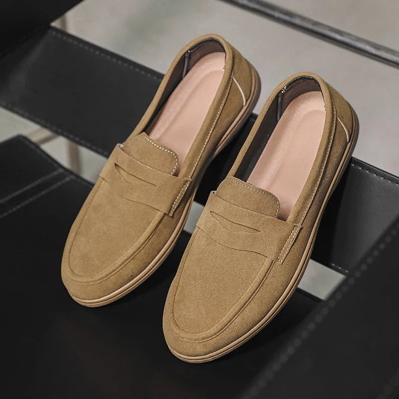 Mocassins homme à semelle basse