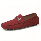 Mocassins homme à mors métallique