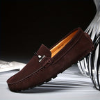 Mocassins homme à mors métallique
