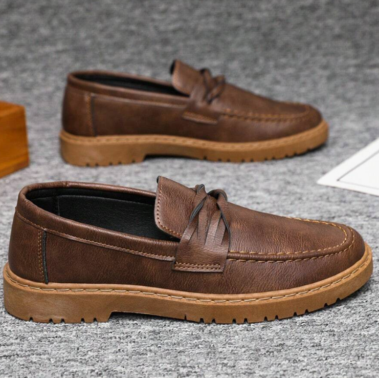 Mocassins homme à nœud