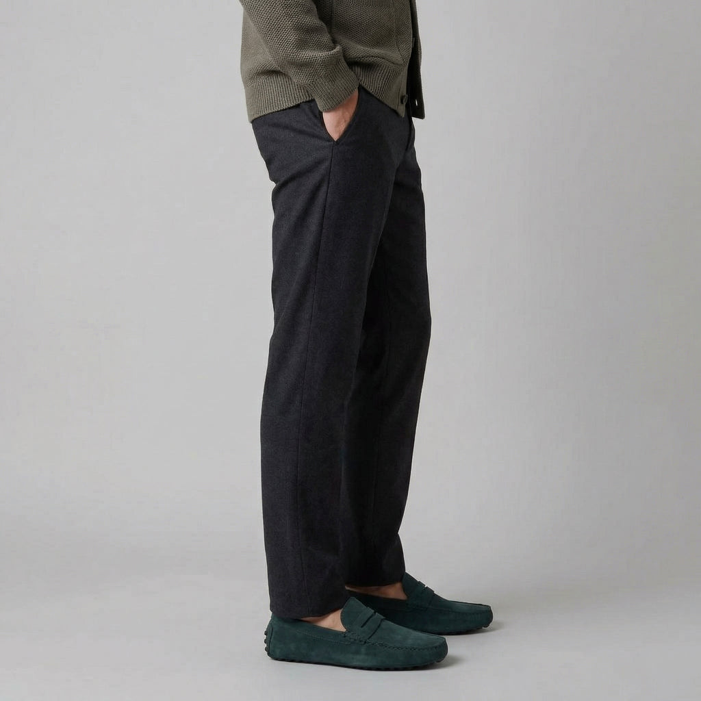 Mocassins homme à picots