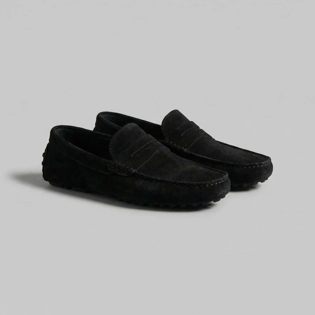 Mocassins homme à picots