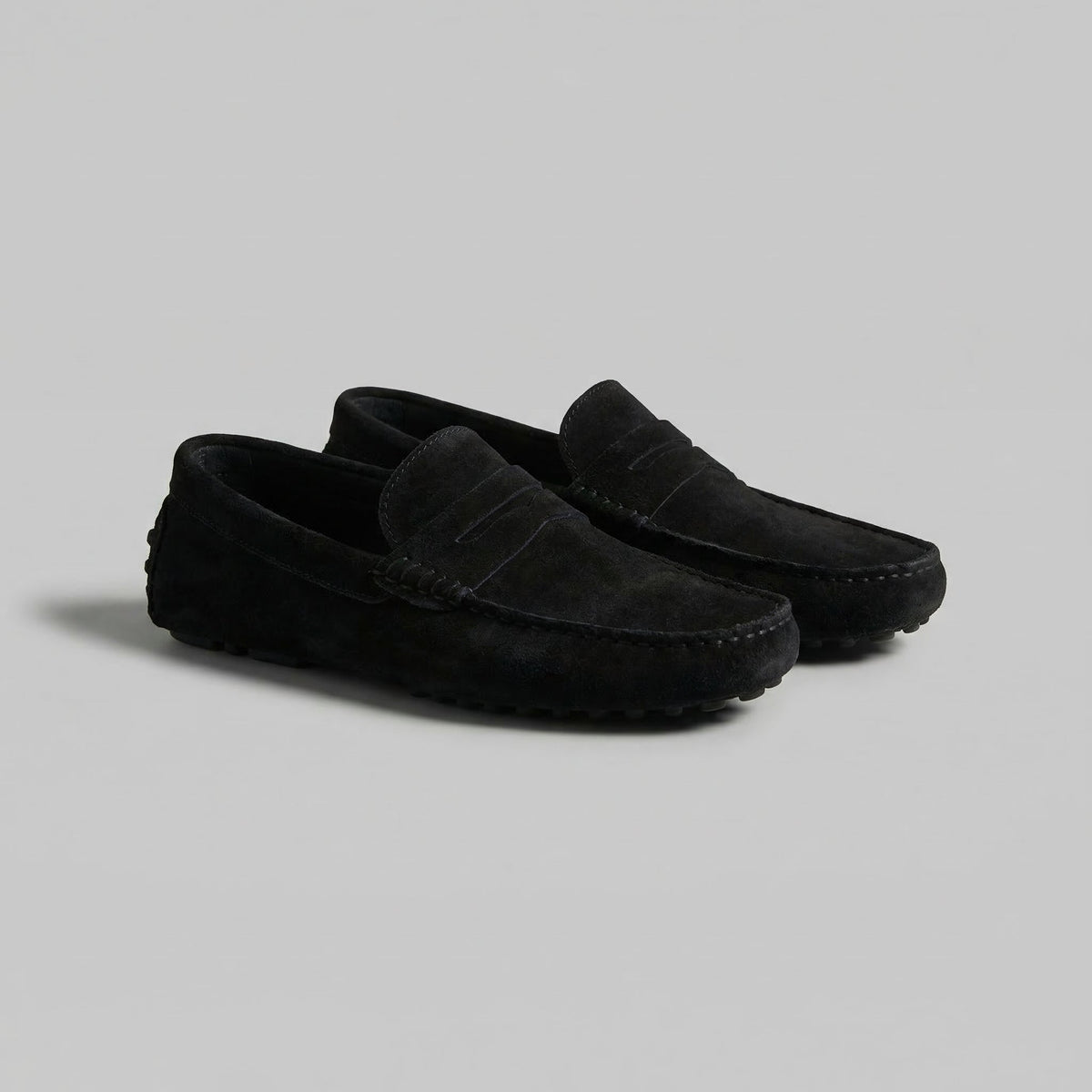 Mocassins homme à picots