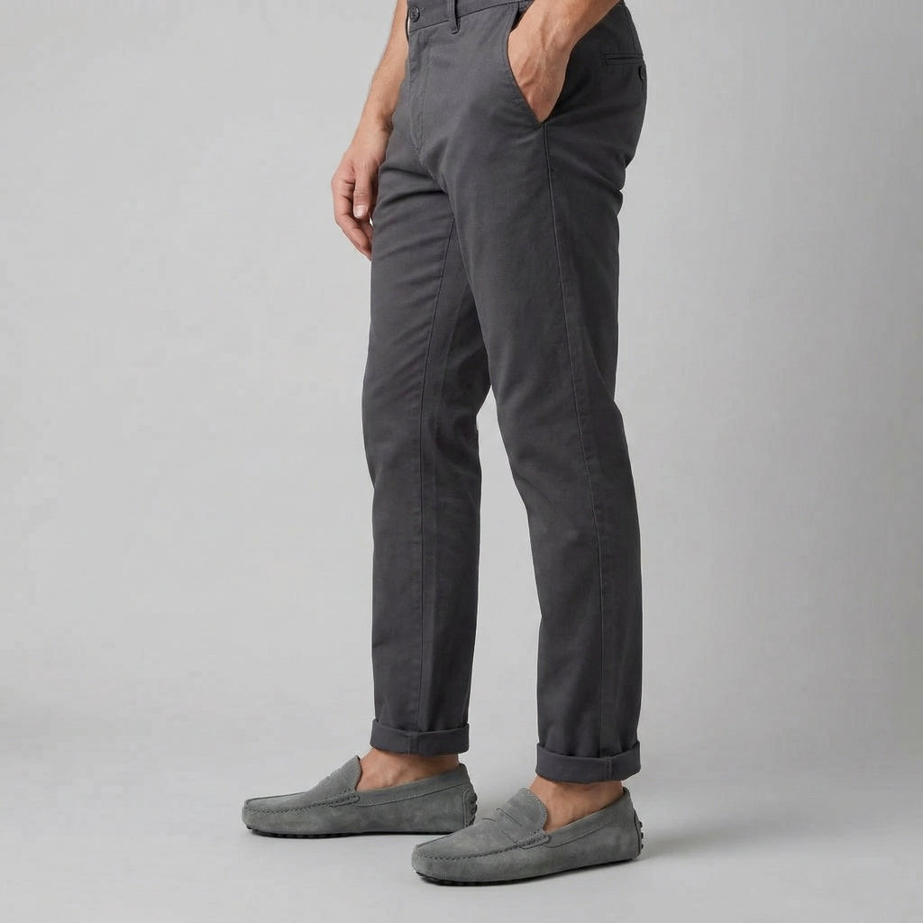 Mocassins homme à picots