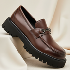 Mocassins homme à semelle crantée