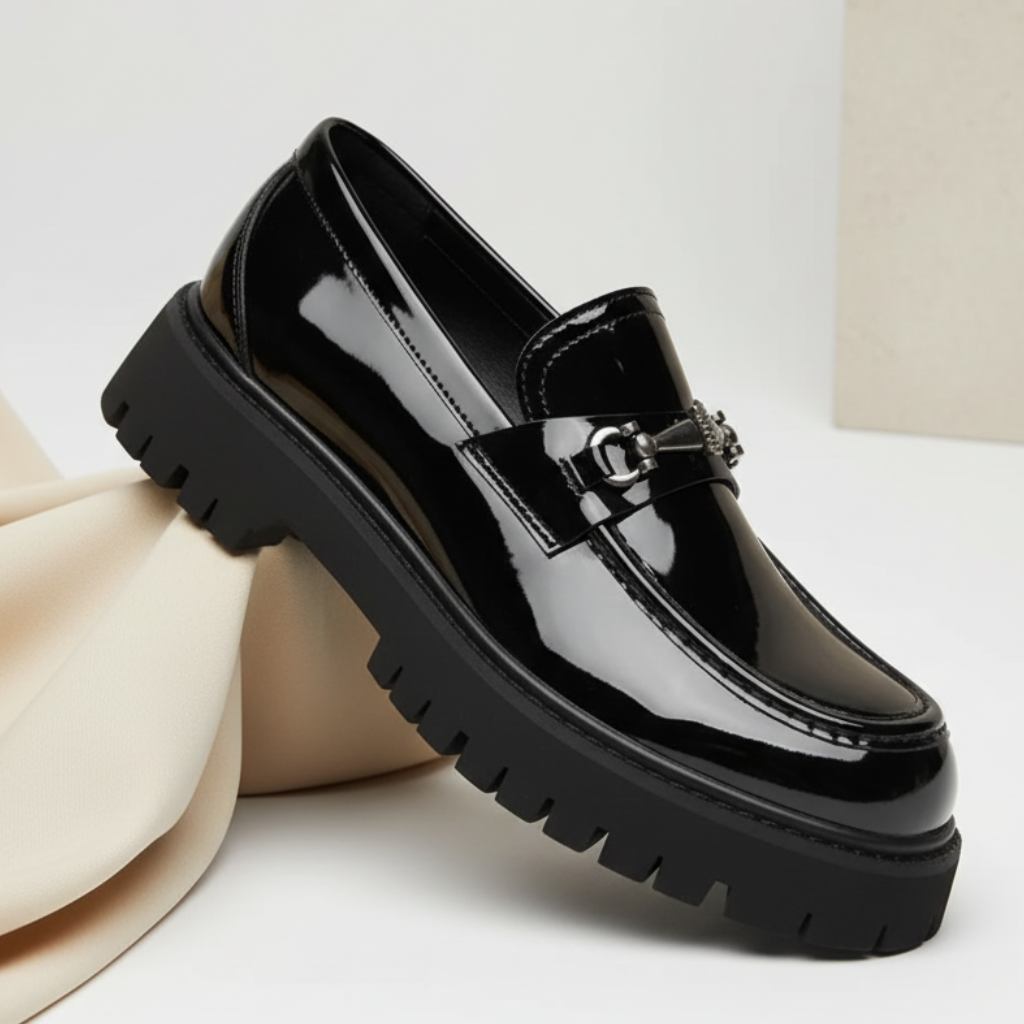 Mocassins homme à semelle crantée