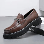 Mocassins homme à semelle crantée