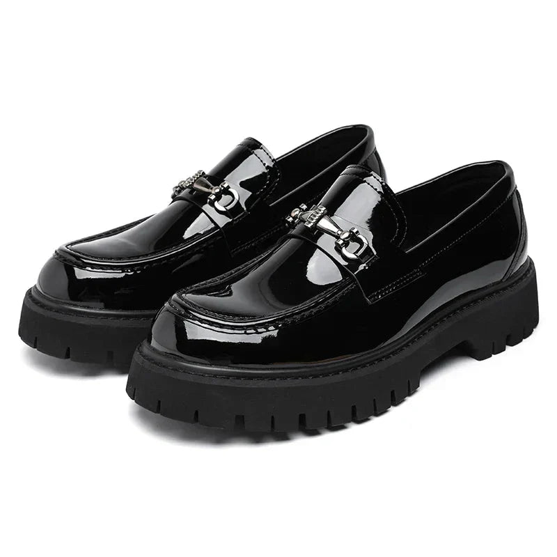 Mocassins homme à semelle crantée