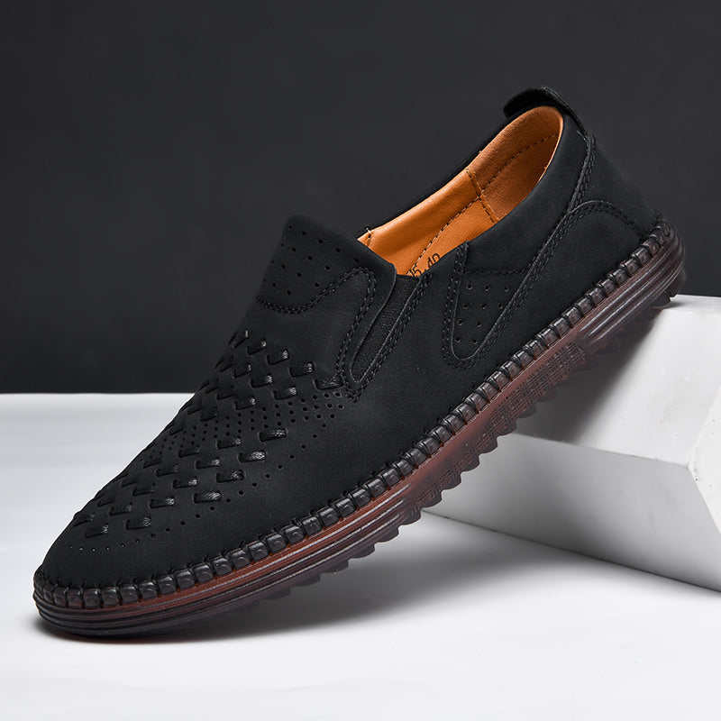 Mocassins homme ajourés