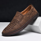Mocassins homme ajourés