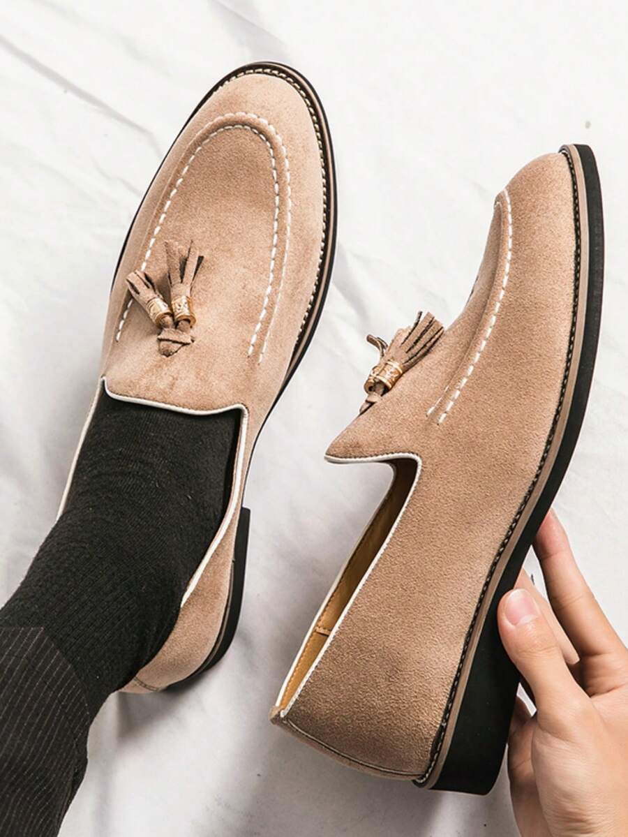 Mocassins homme bride dessus