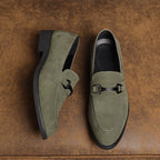 Mocassins homme coutures apparentes