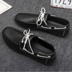Mocassins homme coutures décoratives