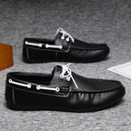 Mocassins homme coutures décoratives