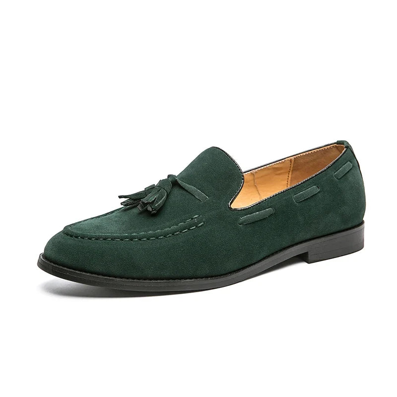 Mocassins homme dessus structuré