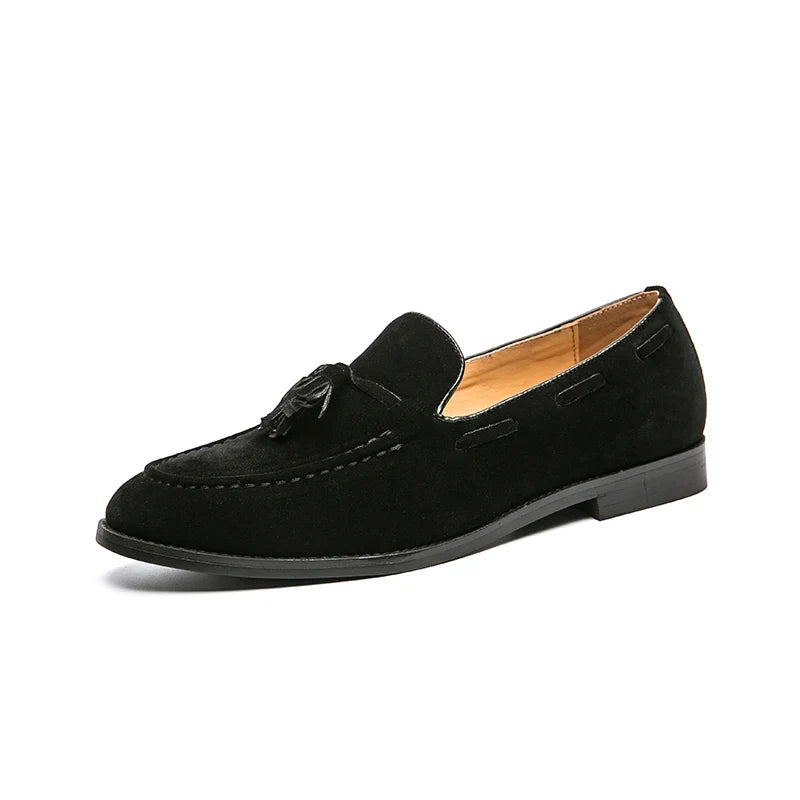 Mocassins homme dessus structuré