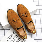 Mocassins homme dessus structuré