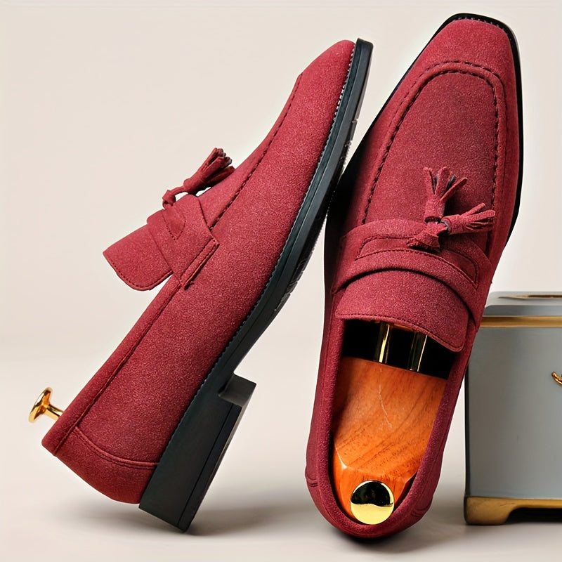 Mocassins homme à double pampille