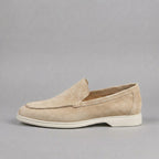 Mocassins homme en daim