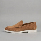 Mocassins homme en daim