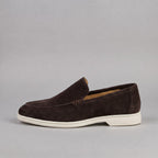 Mocassins homme en daim