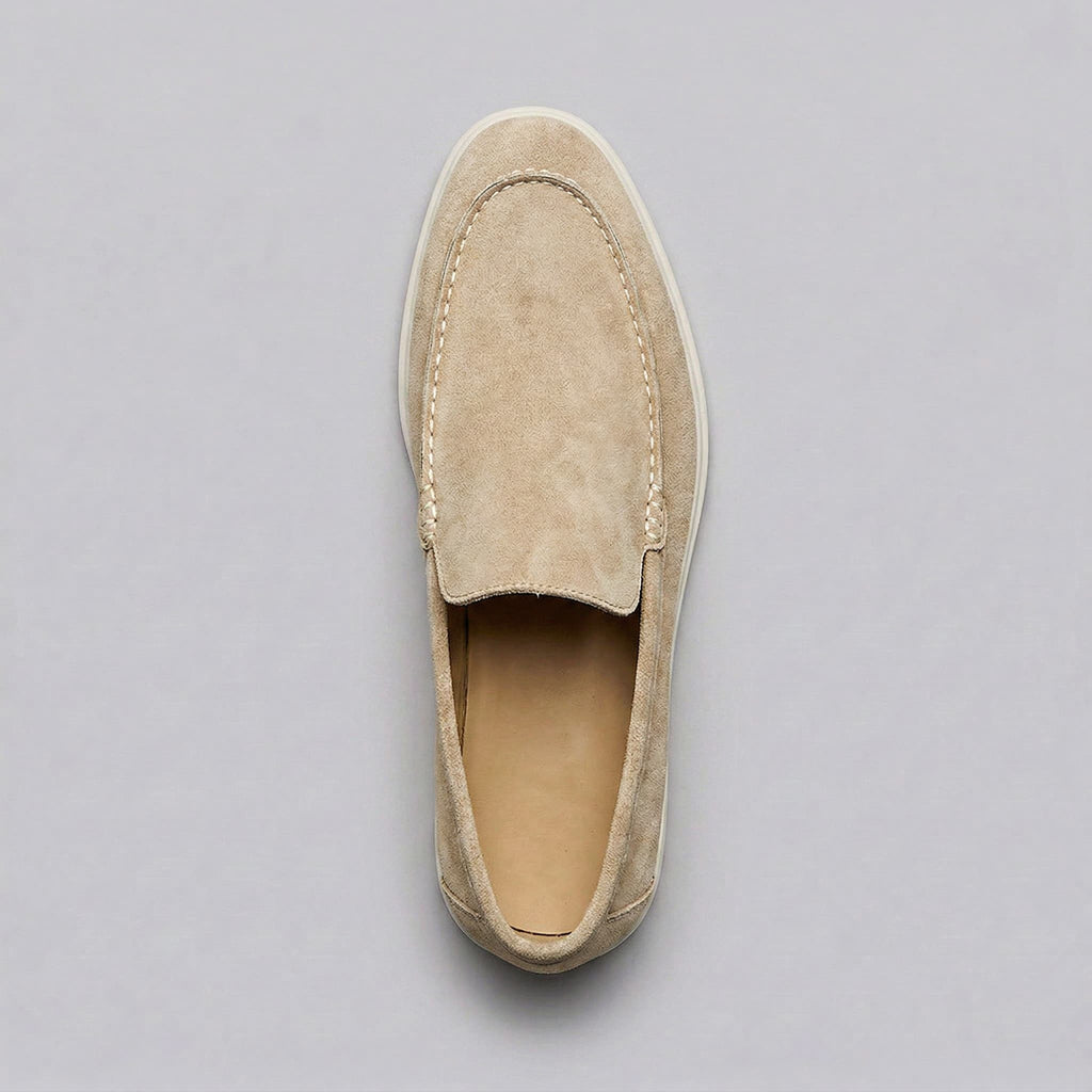 Mocassins homme en daim