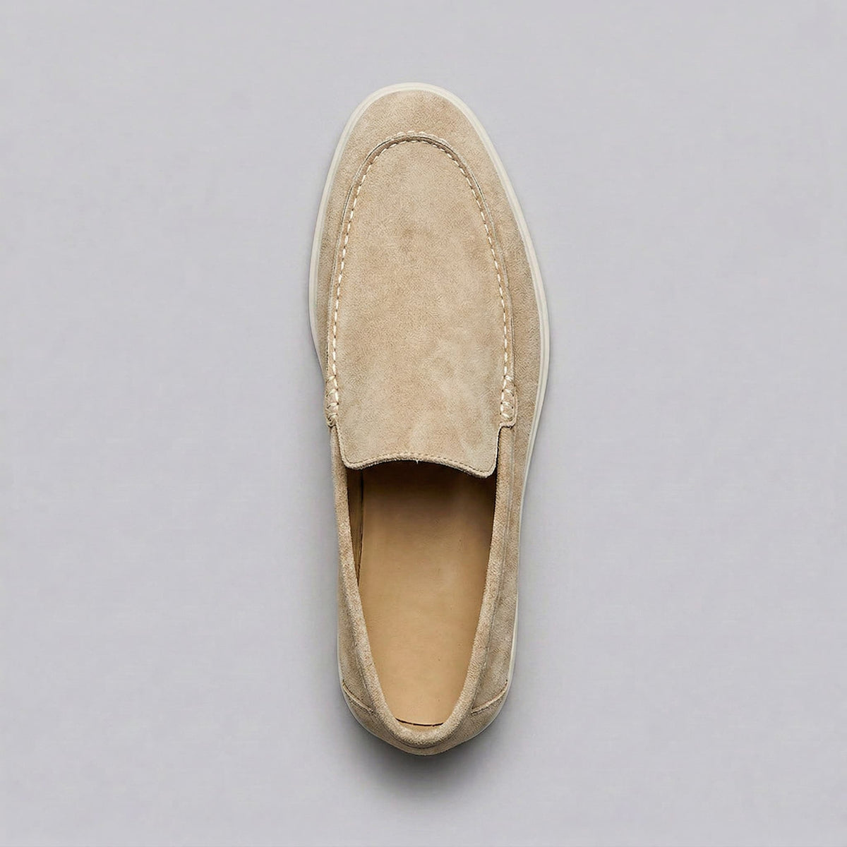 Mocassins homme en daim