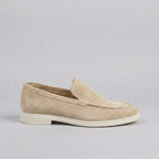 Mocassins homme en daim