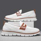 Mocassins homme en maille